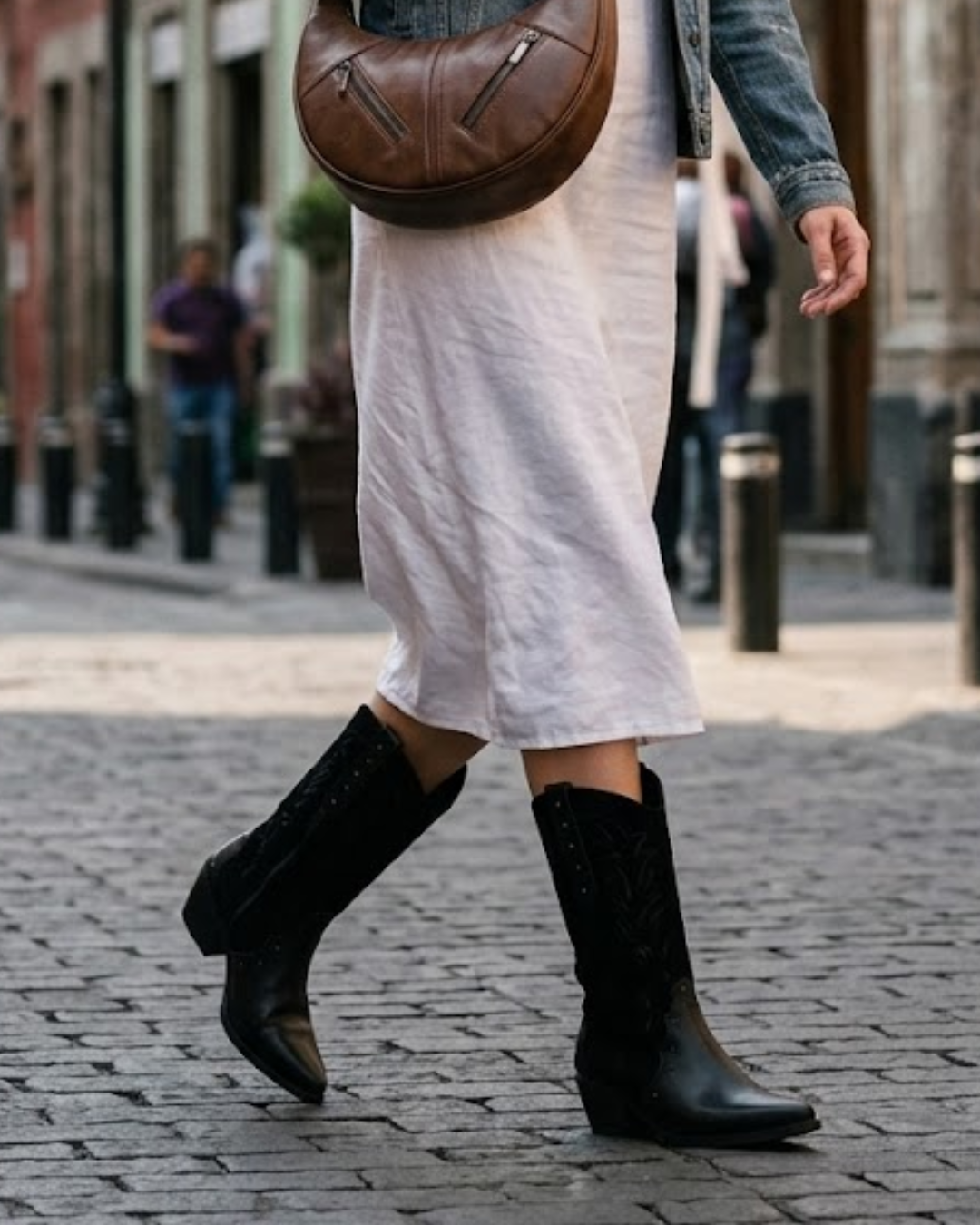 Western Boots Bordadas