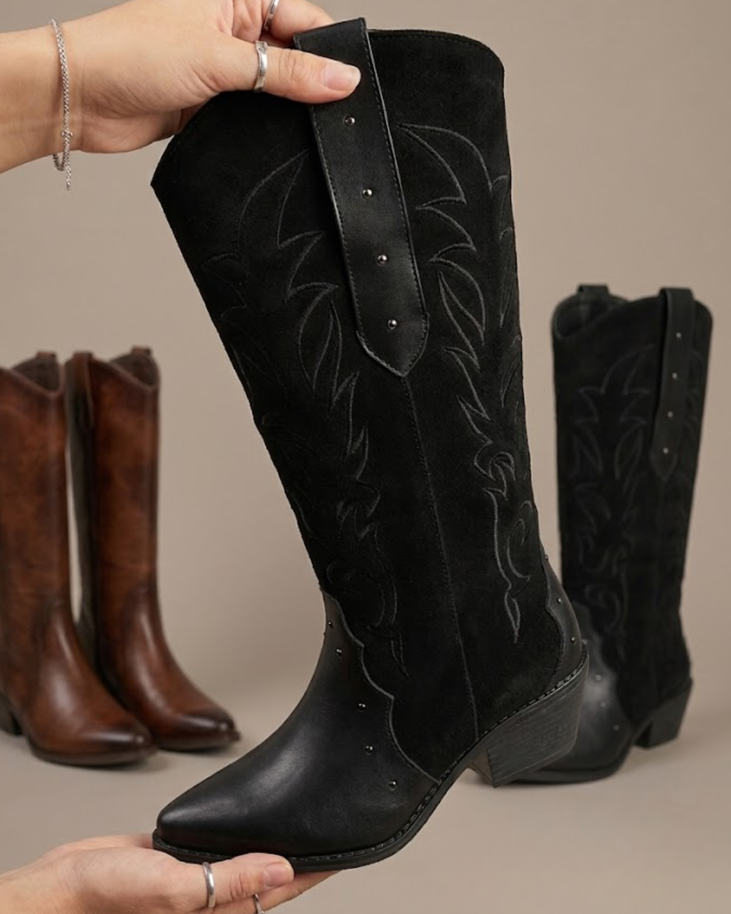 Western Boots Bordadas