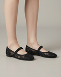 Mary Jane Flats con Transparencia EMME
