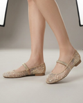 Mary Jane Flats con Transparencia EMME
