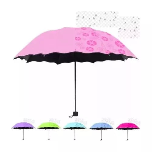 Paraguas Mágico | Sombrilla que cambia de color con el agua