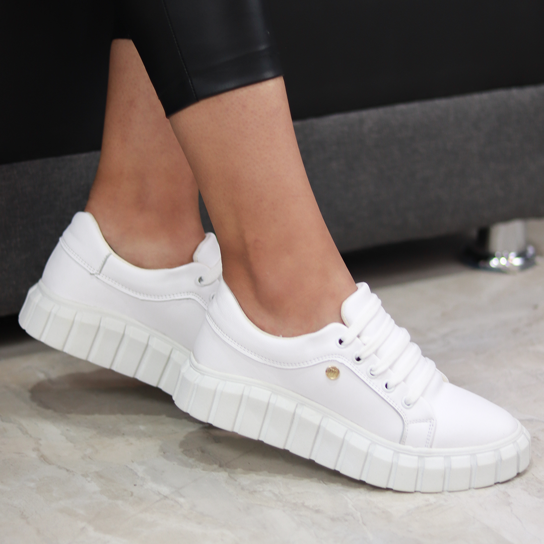 Fitania Blanco | Tenis casual mujer - EMME 