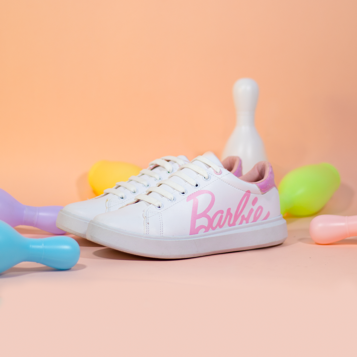 Barbie Rosa | Tenis casual con dibujo - EMME 