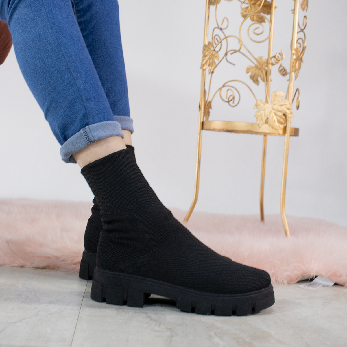Socks Boots  |  Bota calcetin mujer